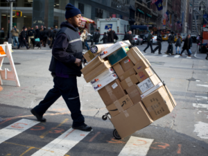 Will E-Commerce Logistics Cause Urban Gridlock?