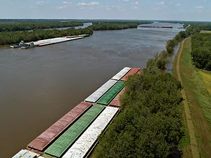‘Punched in the Face’: U.S. Floods Snarl Trucks, Trains, Barges