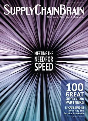 100 Great Supply Chain Partners: Meeting the Need for Speed