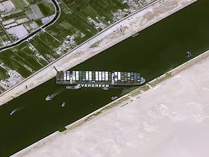 Suez satellite