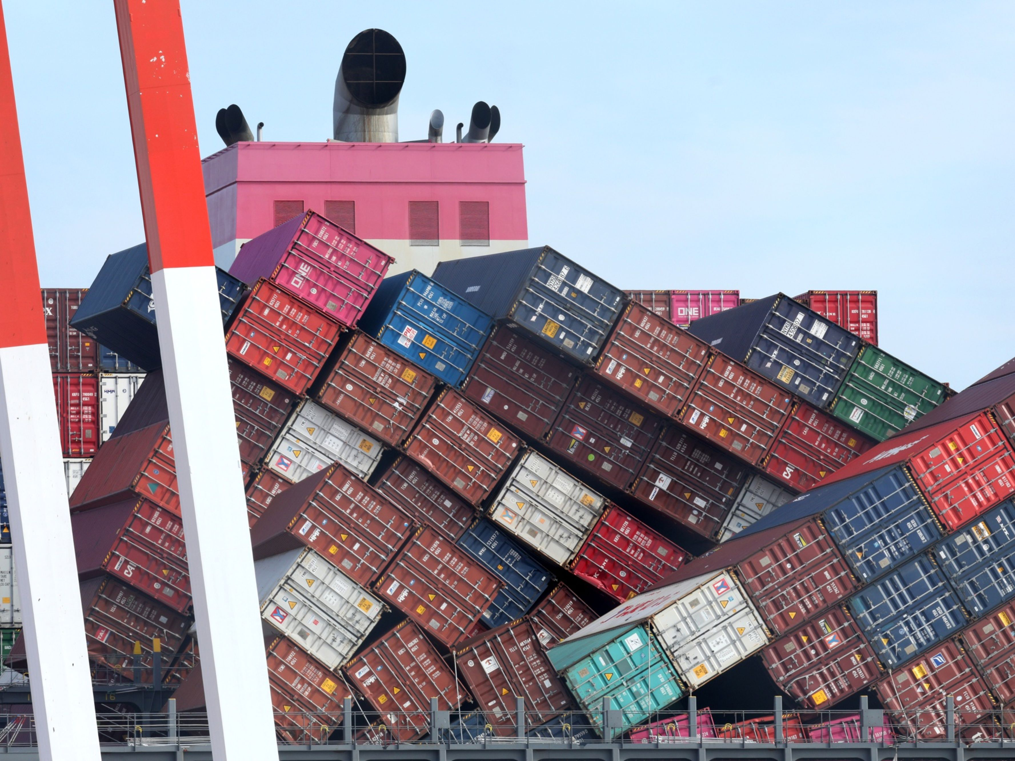Shipping Containers Are Falling