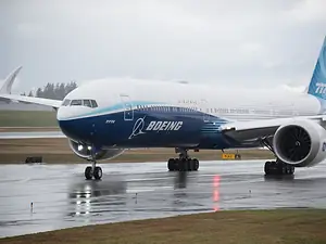 Boeing Co. 777X airplane
