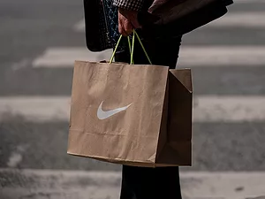 Nike shopping bag