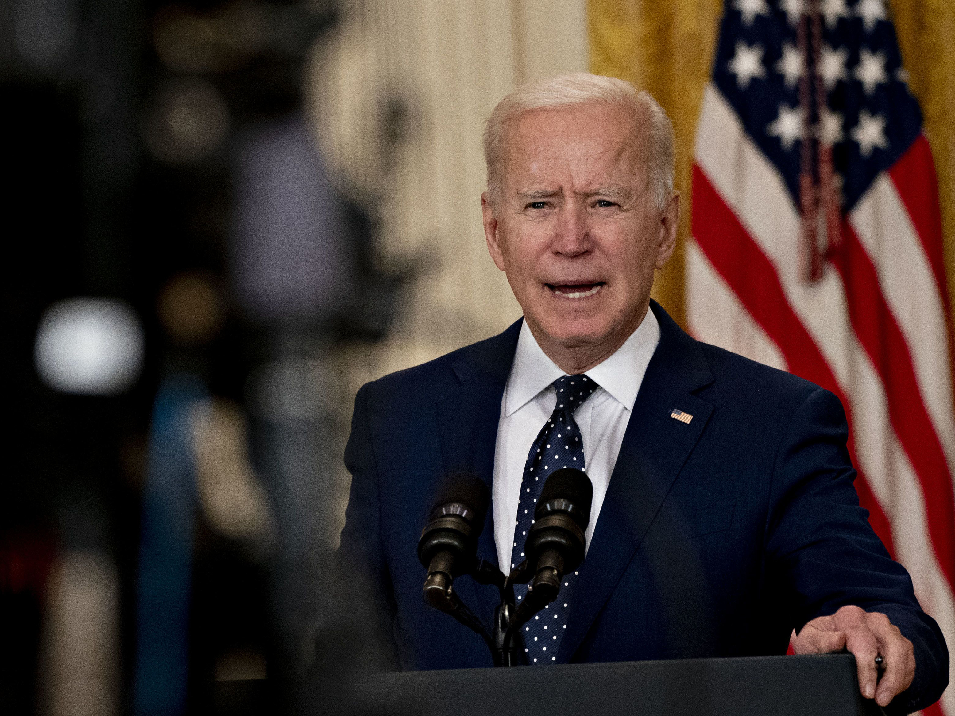 Biden Delivers Remarks On Russia