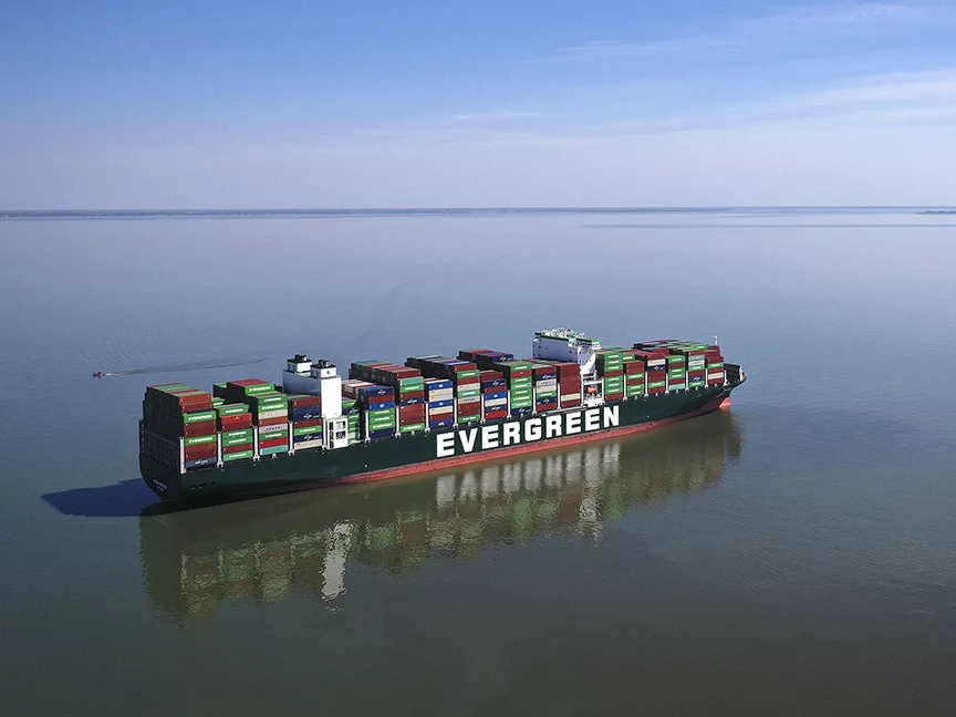Ever Forward container ship