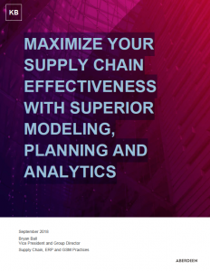 IBM – Maximize Your Supply Chain Effectiveness with Superior Planning and Analytics