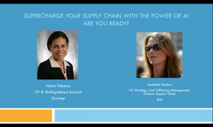 Gartner Webinar Supercharge Your Supply Chain with the Power of AI. Are You Ready?