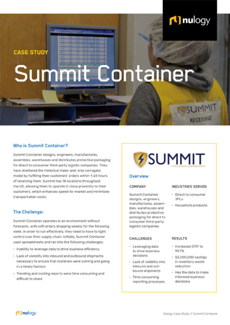 Summit Container Case Study