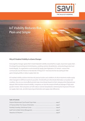 IoT Visibility Reduces Risk, Plain and Simple