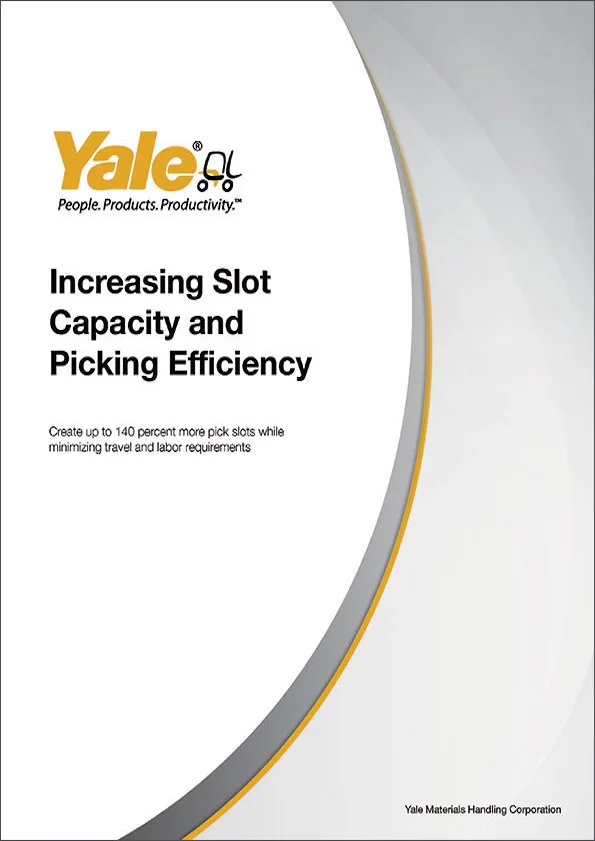 Yale increasing slot capacity and picking efficiency