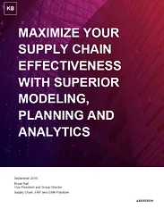 Aberdeen Supply Chain Knowledge Brief