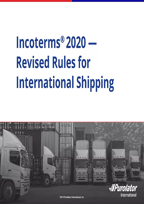 Incoterms®2020 – Revised Rules for International Shipping
