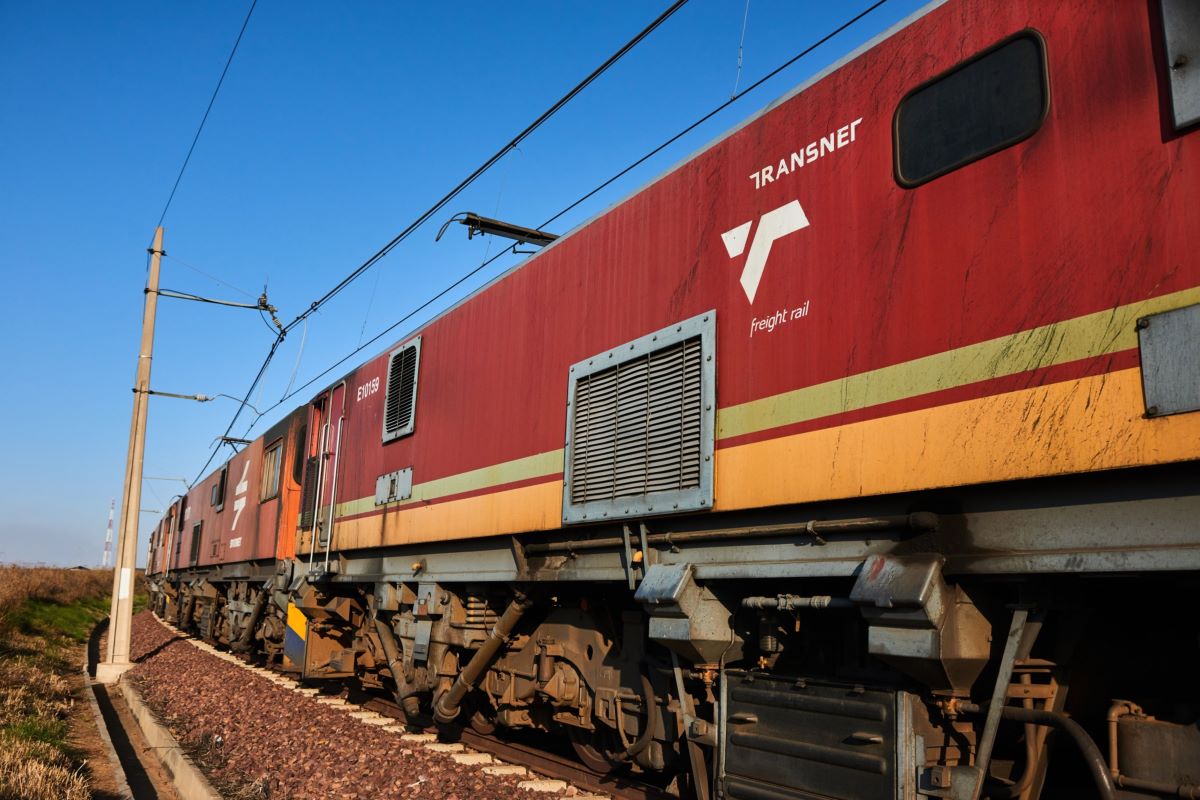 Transnet train rail south africa bloomberg