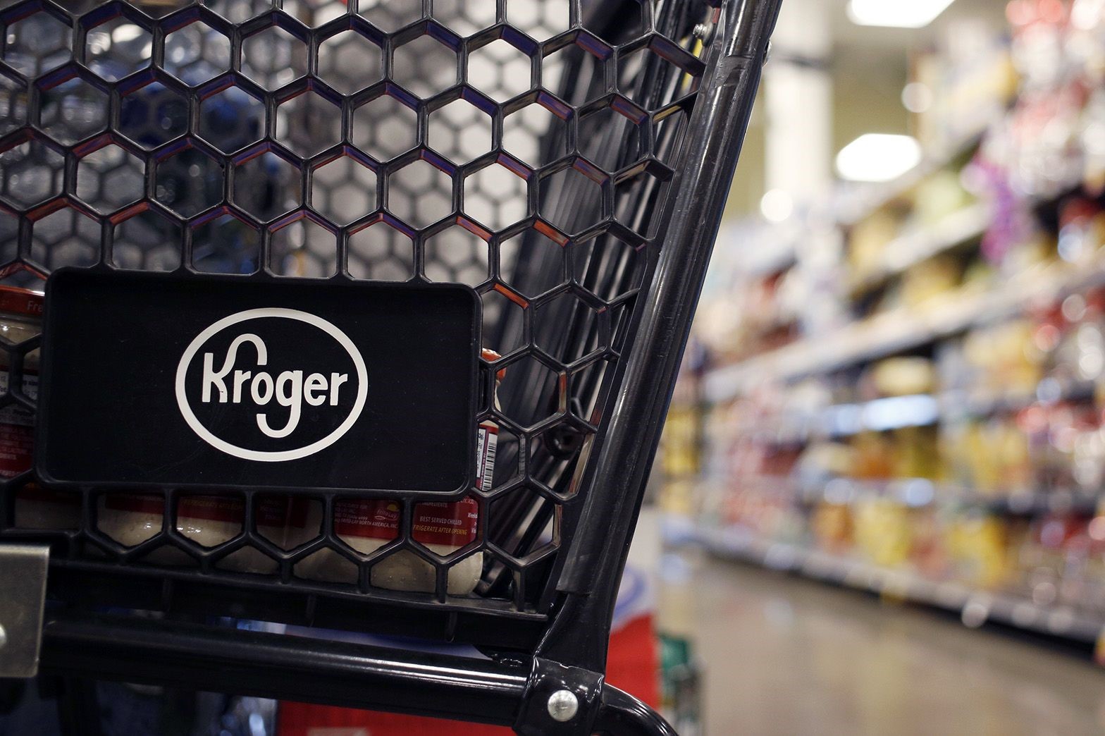 Kroger shopping cart retail bloomberg