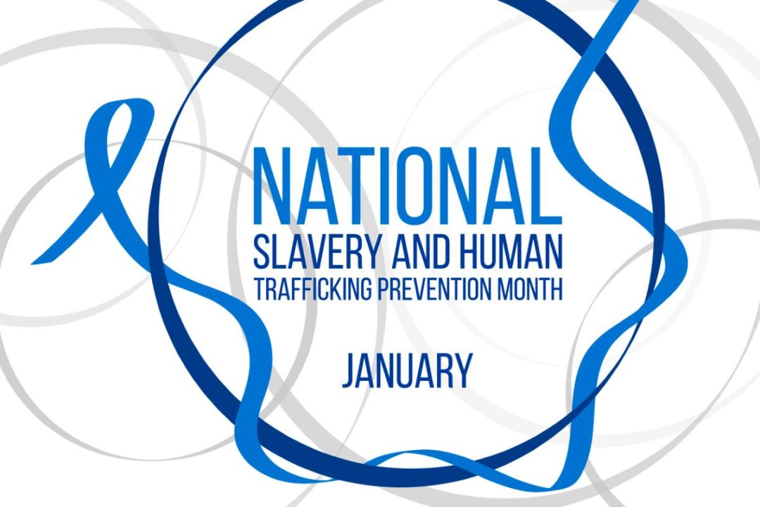 LOGO FOR NATIONAL SLAVERY AND HUMAN TRAFFICKING PREVENTION MONTH JANUARY iStock-Elena Merkulova-1357401679.jpg