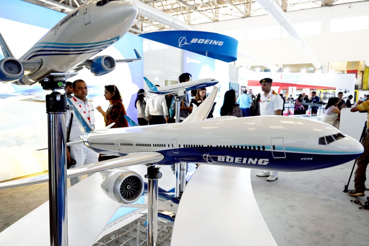 India aerospace boeings booth at the aero india 2023 show in bengaluru on february 14 bloomberg
