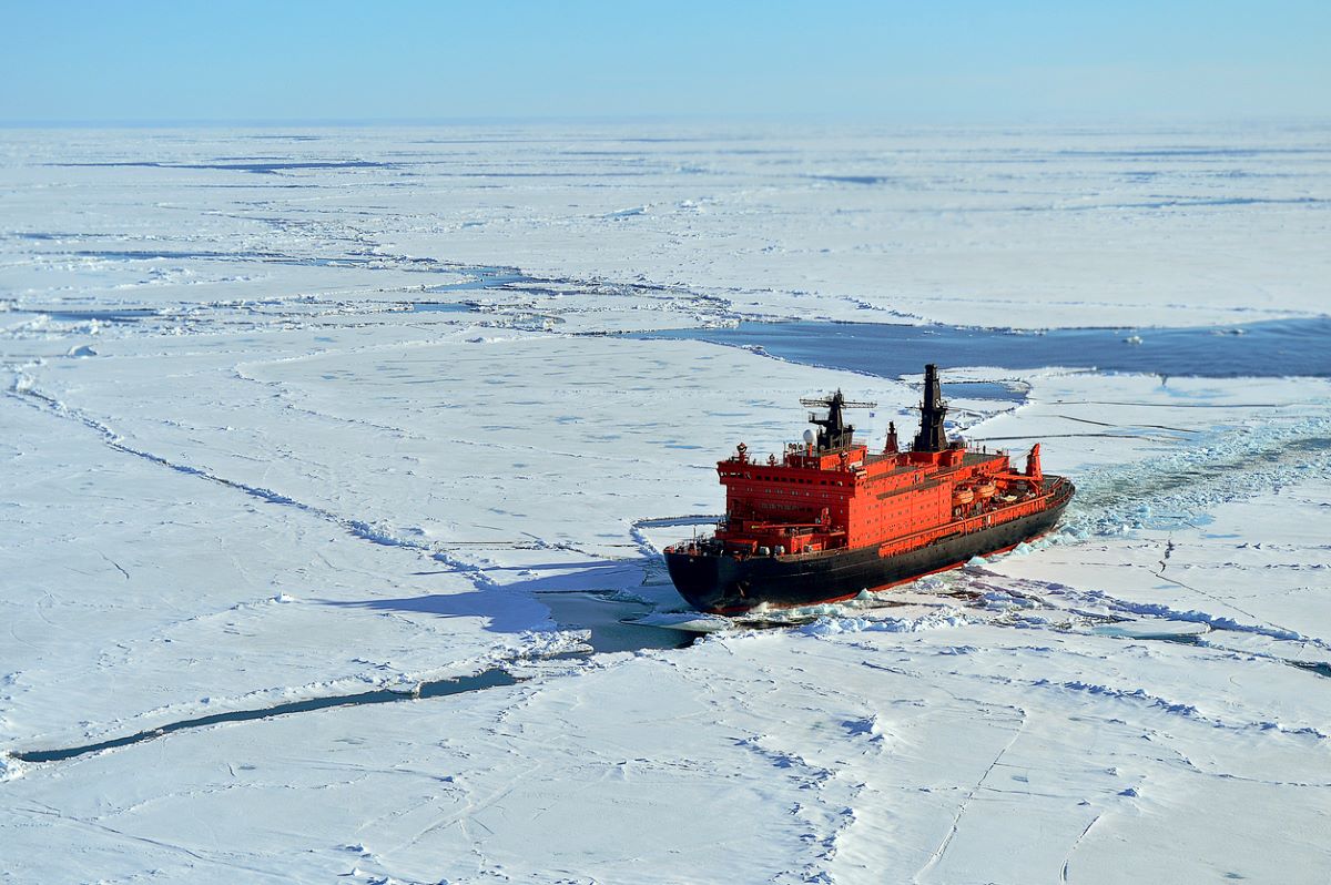 Russia ice breaker arctic northern sea shipping route istock sergey zemnuhov 1221369839