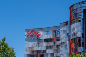 An Eli Lilly office building in San Diego, California