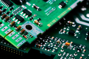 An electronic circuit board