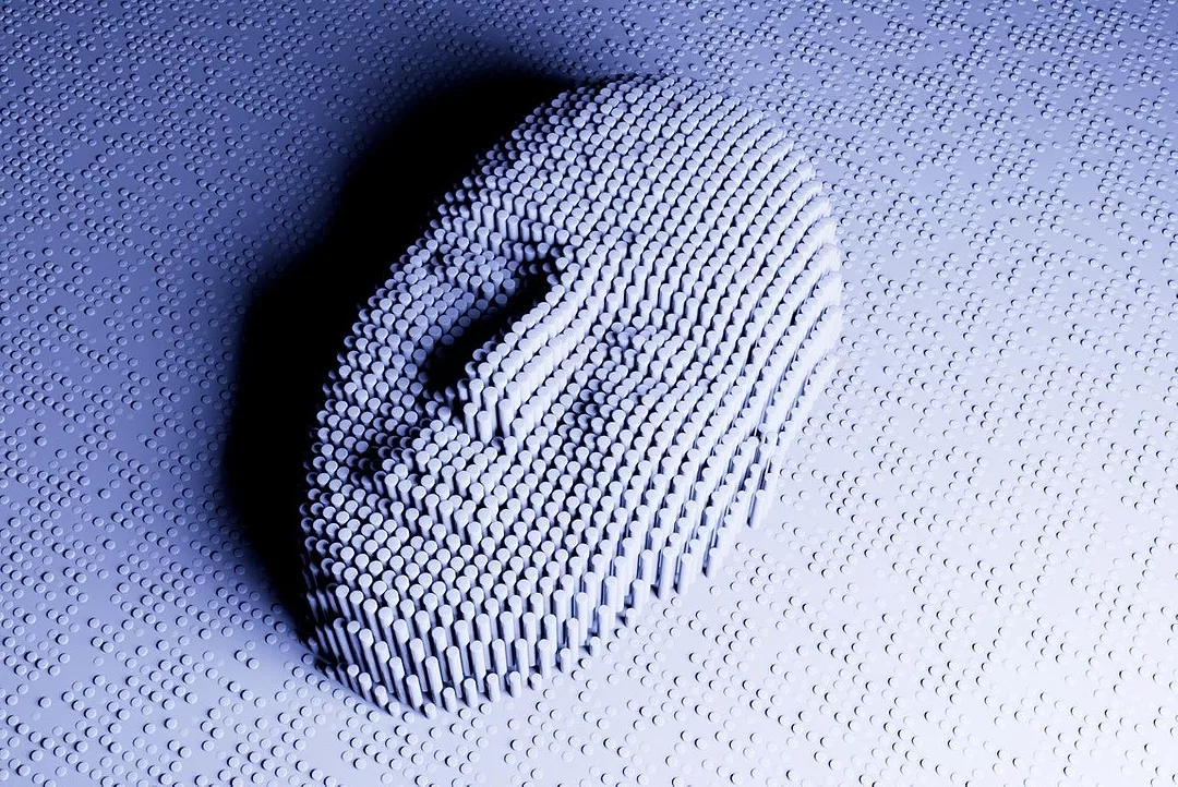 A HUMAN-LIKE FACE EMERGES FROM A SEA OF PIXELS