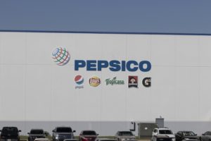 The exterior of a PepsiCo facility