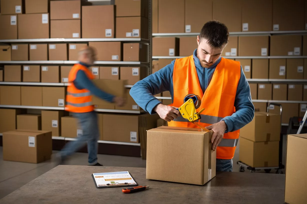 Boxes packaging warehouse istock demaerre 2165660335