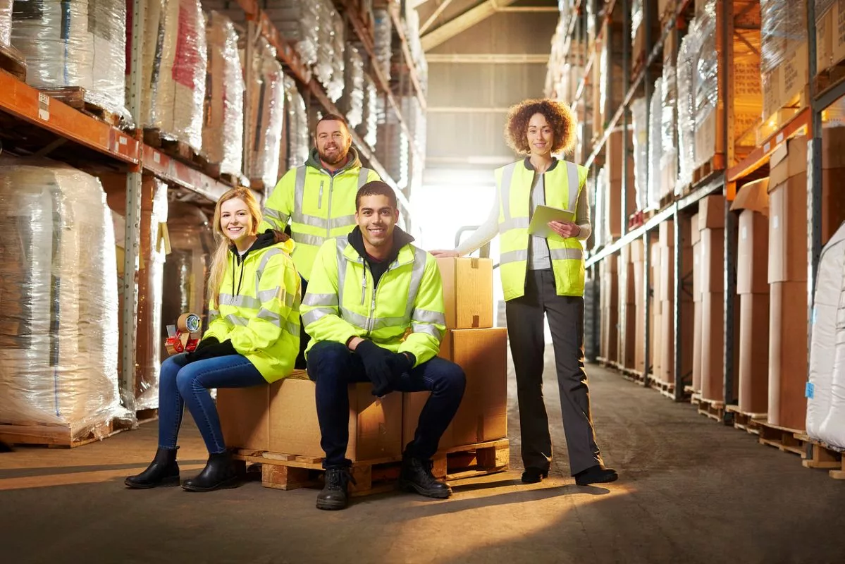 Warehouse workers labor happy istock sturti 661867892