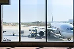 JINNAH INTERNATIONAL AIRPORT KARACHI PAKISTAN iStock-hasan zaidi-2210376866.jpg A LARGE PLANE IS VISIBLE ON THE TARMAC THROUGH THE WINDOWS OF AN AIRPORT TERMINAL