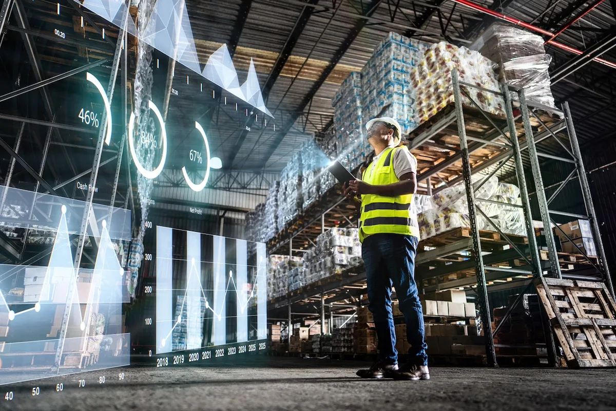 Supply chain warehouse data istock 2231327289