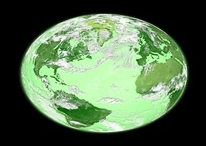 Green globe 2