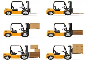 Logistics forklift 2